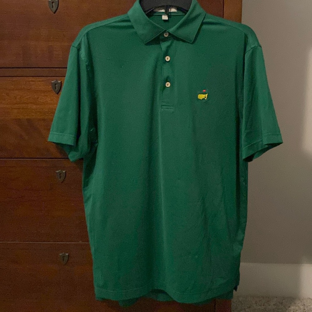 Men’s Augusta National Master’s golf shirt, green, size S